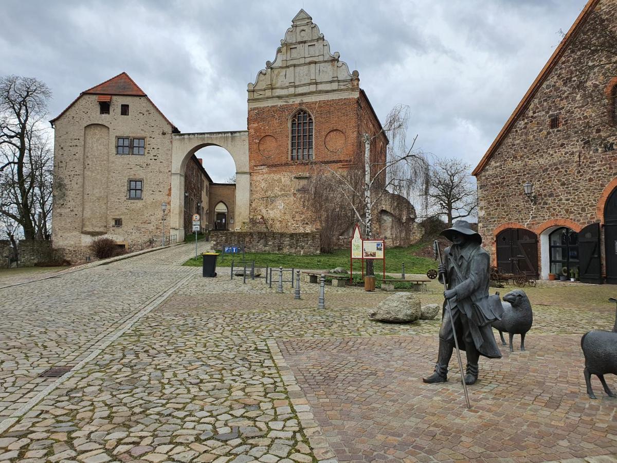 Grosses Offenes Loft Oder Kleine Gemuetliche Wohnung Mit Balkon Wolmirstedt Exterior foto