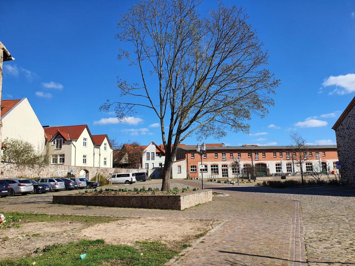Grosses Offenes Loft Oder Kleine Gemuetliche Wohnung Mit Balkon Wolmirstedt Exterior foto