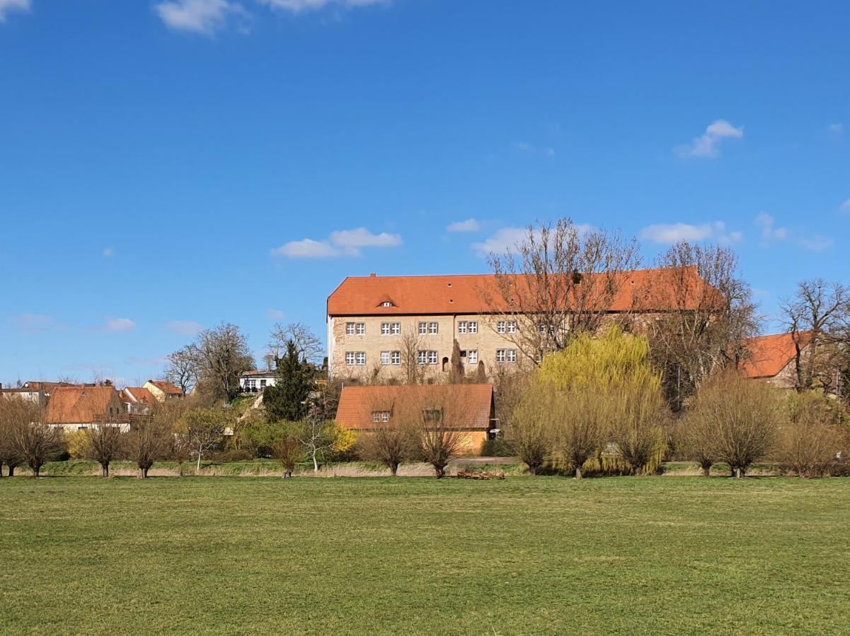 Grosses Offenes Loft Oder Kleine Gemuetliche Wohnung Mit Balkon Wolmirstedt Exterior foto