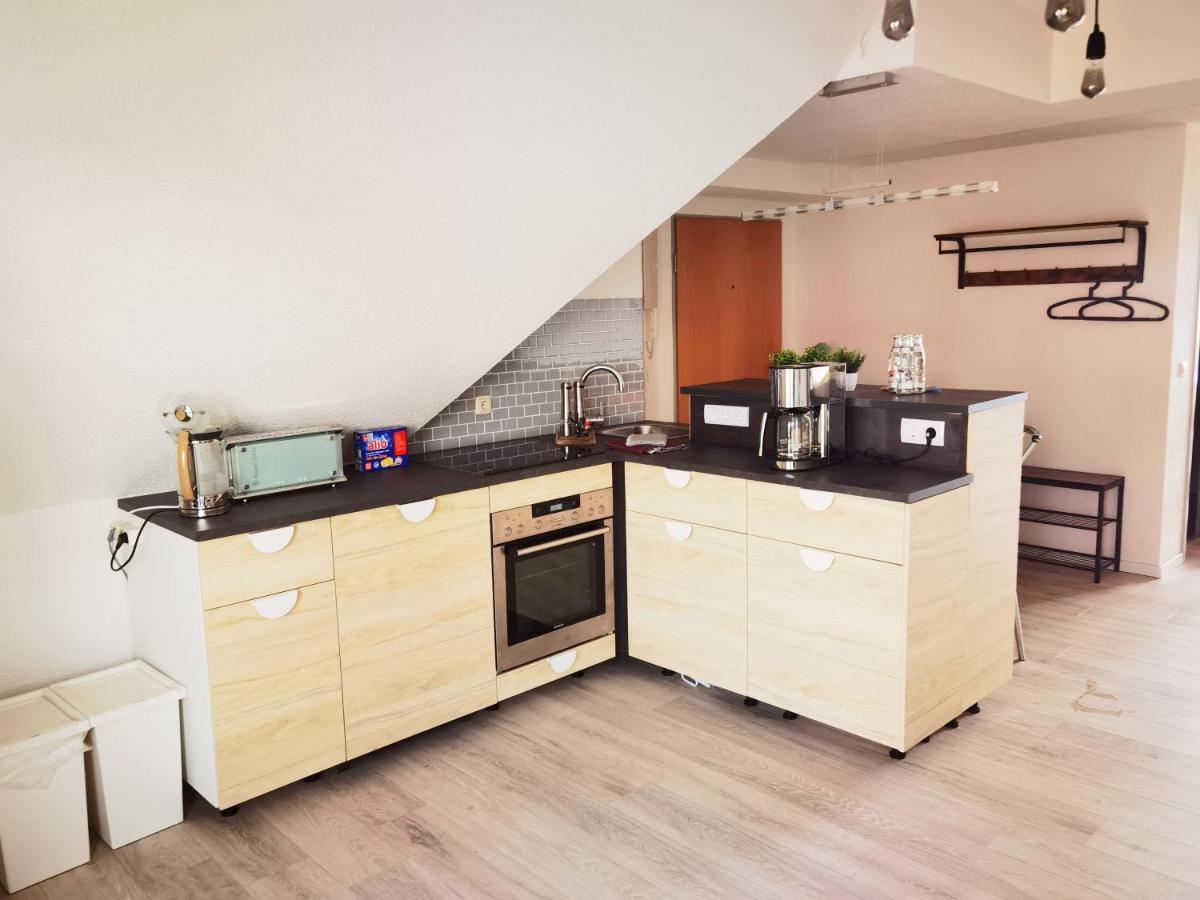 Grosses Offenes Loft Oder Kleine Gemuetliche Wohnung Mit Balkon Wolmirstedt Exterior foto