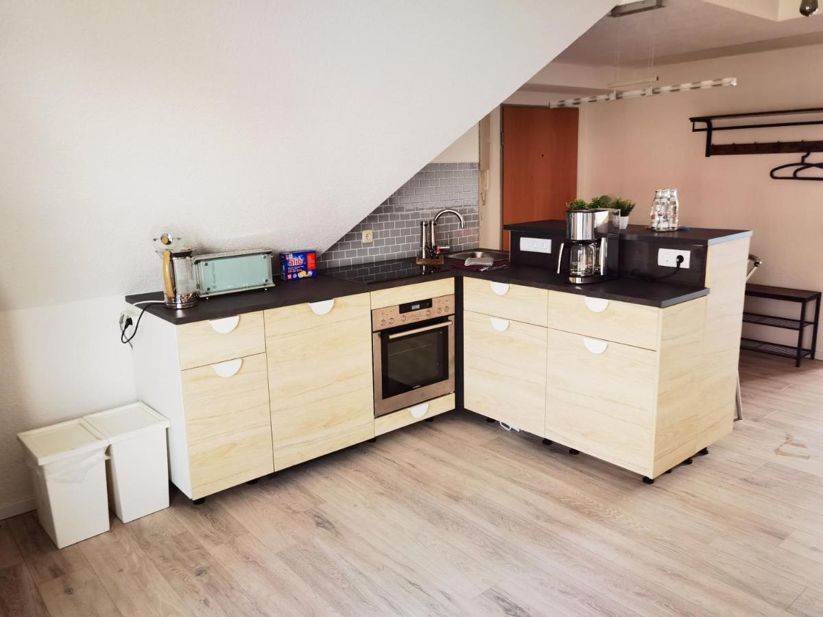 Grosses Offenes Loft Oder Kleine Gemuetliche Wohnung Mit Balkon Wolmirstedt Exterior foto