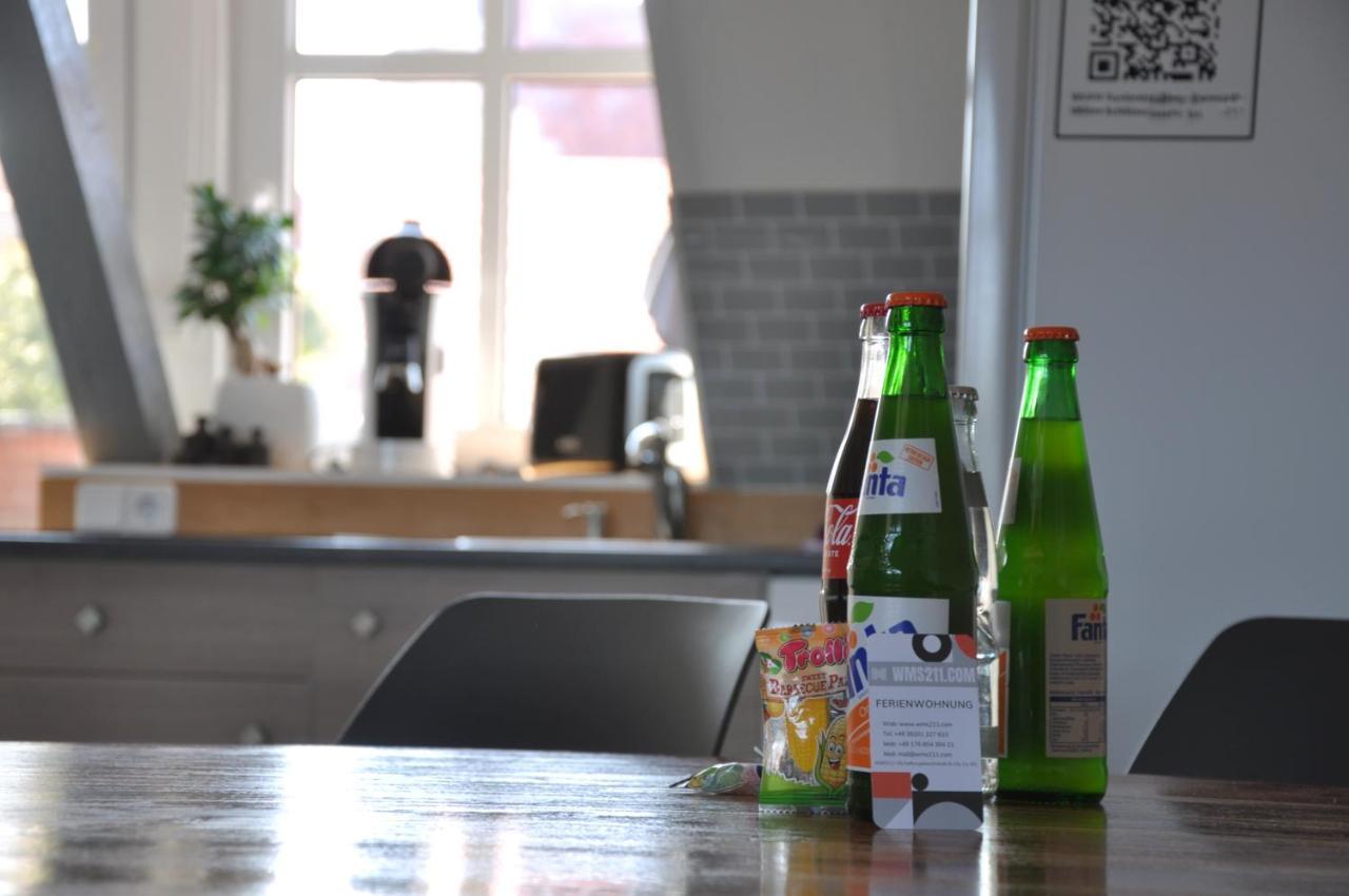 Grosses Offenes Loft Oder Kleine Gemuetliche Wohnung Mit Balkon Wolmirstedt Exterior foto